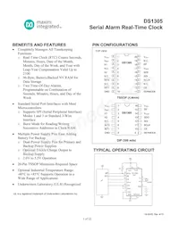 DS1305EN/T&R Datasheet Copertura