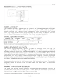 DS1305EN/T&R Datasheet Pagina 5