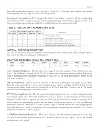 DS1305EN/T&R Datasheet Pagina 7