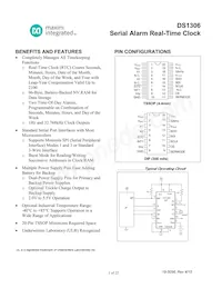 DS1306EN/T&R Datasheet Cover