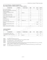 DS1307ZN+T&R/C02 Datasheet Pagina 3