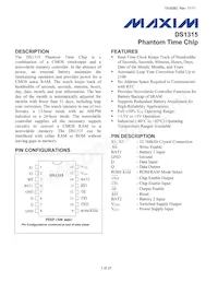 DS1315EN-5+T&R數據表 封面