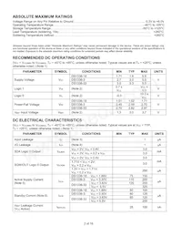 DS1338Z-33 Datasheet Pagina 2