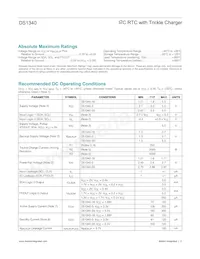 DS1340U-33/T&R Datasheet Pagina 2