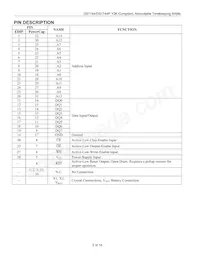 DS1744-70IND Datasheet Pagina 2