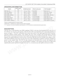 DS1744-70IND Datasheet Pagina 3