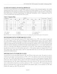 DS1744-70IND Datasheet Pagina 6