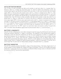 DS1744-70IND Datasheet Pagina 7