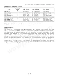 DS1746-70IND Datasheet Page 3