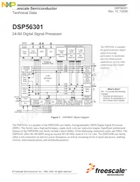 DSP56301AG80B1 Datenblatt Cover