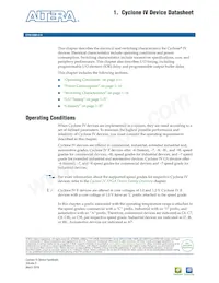 EP4CGX15BN11I7N Datasheet Cover