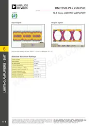 HMC750LP4E Datasheet Page 5