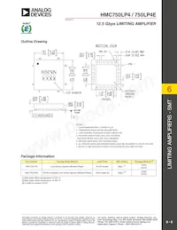 HMC750LP4E Datasheet Page 6