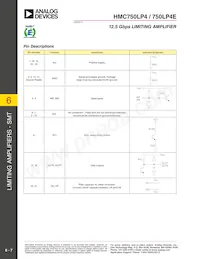 HMC750LP4E Datasheet Page 7