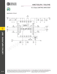 HMC750LP4E數據表 頁面 9