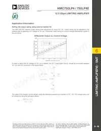 HMC750LP4E Datasheet Page 10