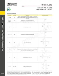 HMC910LC4BTR-R5 Datasheet Pagina 7