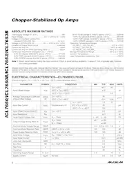 ICL7650MJD/HR Datasheet Pagina 2
