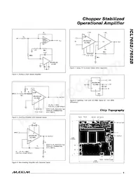 ICL7652CPA+ Datasheet Page 9