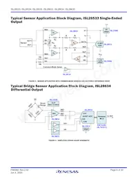 ISL28635FVZ Datasheet Page 4