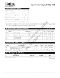 ISPLSI 1024EA-200LT100數據表 頁面 4