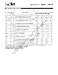 ISPLSI 1024EA-200LT100 Datasheet Pagina 6