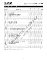 ISPLSI 1024EA-200LT100 Datasheet Pagina 7