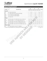 ISPLSI 1024EA-200LT100 Datasheet Pagina 8