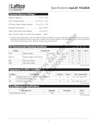 ISPLSI 1032EA-200LT100 Datenblatt Seite 4