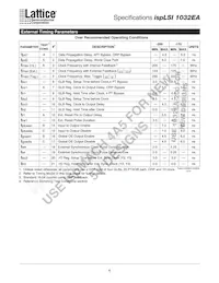 ISPLSI 1032EA-200LT100 Datasheet Pagina 6