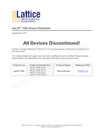 ISPLSI 1048-70LQ Datasheet Copertura