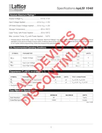 ISPLSI 1048-70LQ Datenblatt Seite 4