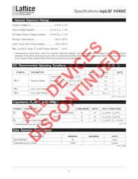 ISPLSI 1048C-70LQ Datasheet Page 4