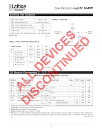 ISPLSI 1048C-70LQ Datasheet Pagina 5