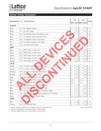 ISPLSI 1048C-70LQ Datasheet Page 7