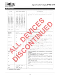 ISPLSI 1048C-70LQ Datasheet Pagina 11