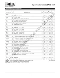 ISPLSI 1048E-70LT Datasheet Pagina 8