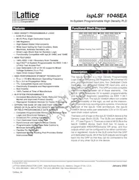 ISPLSI 1048EA-170LT128 Datasheet Cover