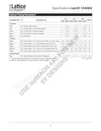 ISPLSI 1048EA-170LT128 Datasheet Page 8
