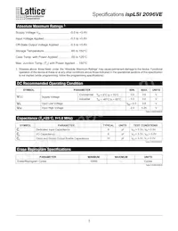 ISPLSI 2096VE-250LT128 Datasheet Page 3