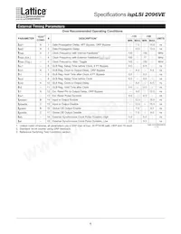 ISPLSI 2096VE-250LT128 Datasheet Pagina 6