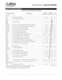 ISPLSI 2096VE-250LT128 Datenblatt Seite 7