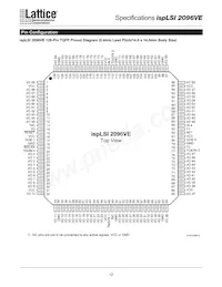 ISPLSI 2096VE-250LT128 Datasheet Pagina 12