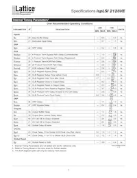 ISPLSI 2128VE-250LT176 Datasheet Page 7