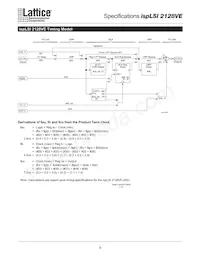 ISPLSI 2128VE-250LT176數據表 頁面 9