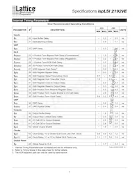 ISPLSI 2192VE-225LT128 Datenblatt Seite 7