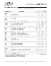 ISPLSI 2192VE-225LT128 Datasheet Page 8