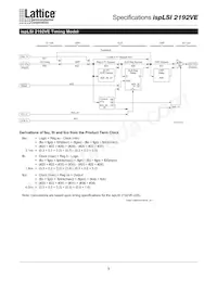 ISPLSI 2192VE-225LT128 Datenblatt Seite 9