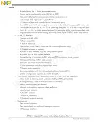 KMPC8241TVR166D Datasheet Pagina 4