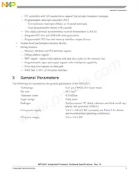 KMPC8241TVR166D Datasheet Pagina 5